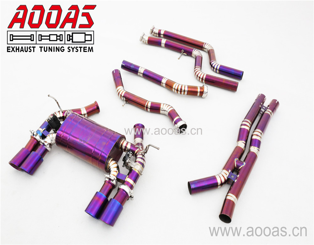Titanium /Valvetronic Catback System